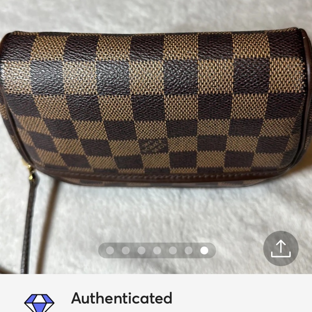 SOLD❗️Rare Louis Vuitton Ipanema Pochette Damier Ebene 3 way crossbody - Picture 7 of 7